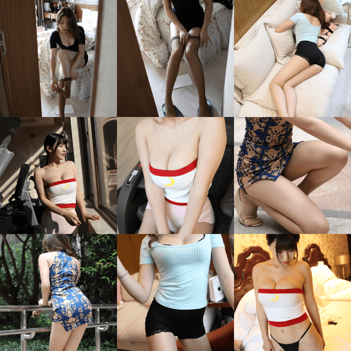 街拍典藏合集 65套 1800p  290G